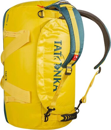 Дорожня сумка Tatonka Barrel S-45-літрова водонепроникна сумка з брезенту для вантажівки з функцією рюкзака і великим отвором на блискавці-Сумка для рюкзака-унісекс (червоний помаранчевий)