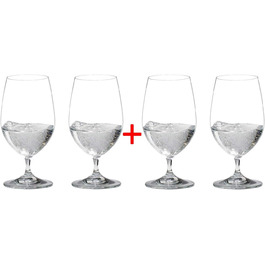 Набір з 4 склянок, склянка для води 6416/21 x 2