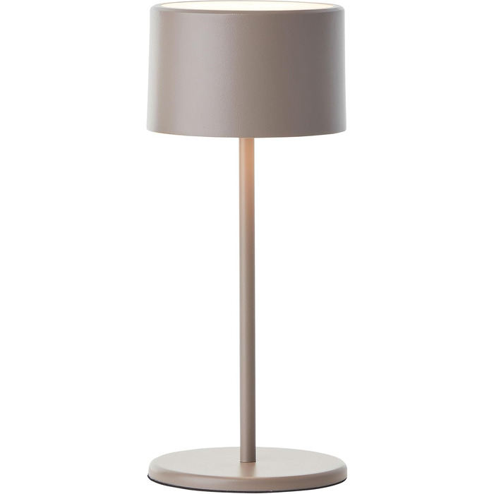 LED-лампа настільна Taupe з диммером та акумулятором. Сучасний дизайн, енергозбереження, USB-зарядка. Настільна лампа для дому.