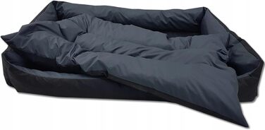 Лежак для собак Odolplusz 150x105 см (чорний графітовий сірий)
