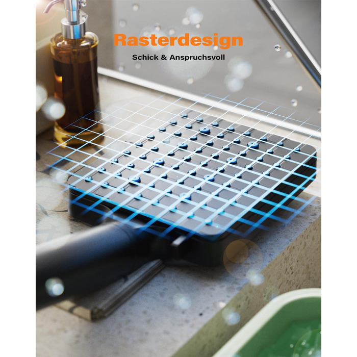 Фільтр для душу Cobbe з шлангом, високонапірна ручна лійка з 20-ступеневою фільтрацією, економна лійка з 6 режимами розпилення, дощова лійка для жорсткої води (чорний матовий)