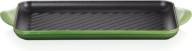 Гриль-пательня Le Creuset прямокутна, чавун, 33 см, Bamboo (для всіх плит, включаючи індукційну)