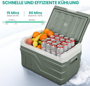 Автомобільний компресорний холодильник Alpicool 27л (12/230V) для авто, кемпінгу, риболовлі