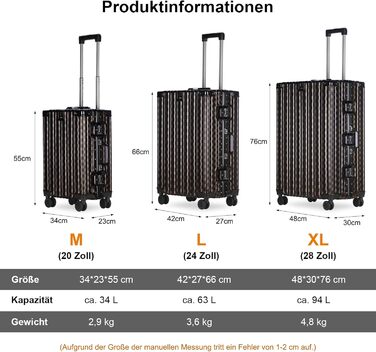 Набір валіз Homelux 3 шт. в сірому корпусі з ABS, M-L-XL, з малюнком 