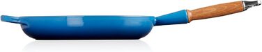 Сковорода Le Creuset Signature з чавуну з дерев'яним ручками, 20258240900422