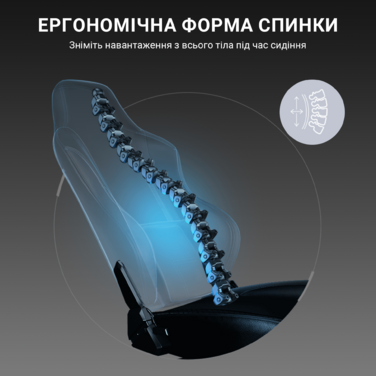 Крісло ігрове Anda Seat Luna Pro Gray Fabric Size L