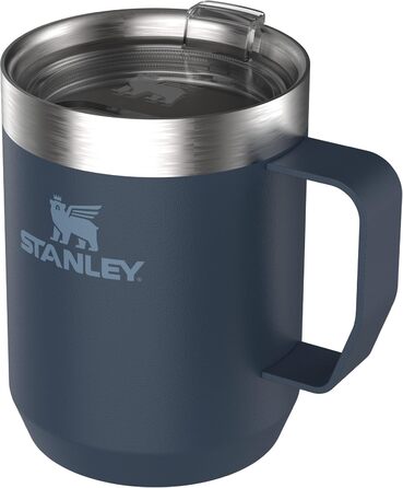 Термокружка Stanley Classic Legendary Navy 0.23L - З нержавіючої сталі, для кави з собою, BPA-Free, миється в посудомийній машині