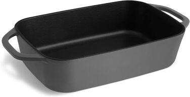 Форма для випічки Springlane з чавуну з кришкою 3л, емальована, для хліба, паштетів та запіканок, 33,5 x 13 см, м'ятного кольору