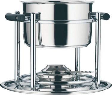 Набір для фондю WMF Allegro на 6 осіб, 11 предметів, Cromargan нержавіюча сталь, індукційне дно, миється в посудомийній машині