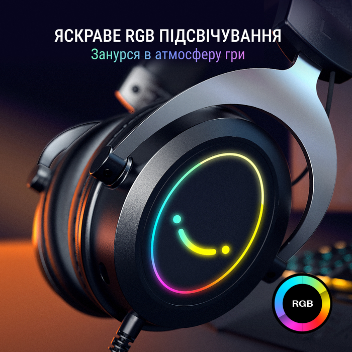 Гарнітура Fifine RGB H3P