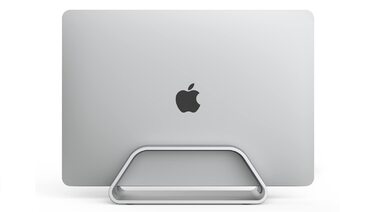 Підставка для ноутбука Vertikaler: стильна підставка для MacBook, MacBook Air, MacBook Pro (алюміній, срібло)