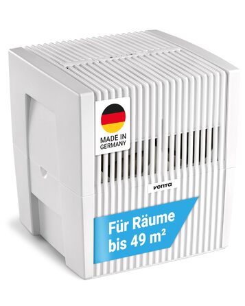 Зволожувач повітря Venta LW15 Classic Original (білий) – для кімнат до 49 м², ультратихий 20 дБ, 5 л, без фільтрів