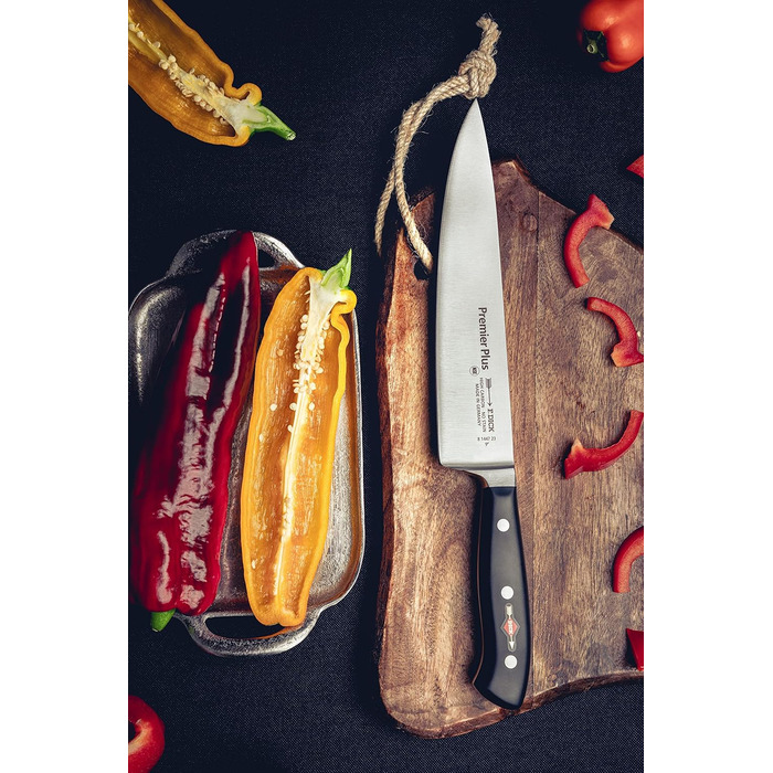 Ніж кухарський F. DICK Premier Plus (23 см), нержавіюча сталь X50CrMoV15, твердість 56 HRC