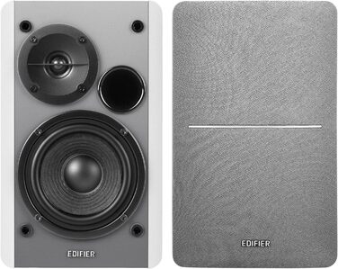 Edifier R1280T - Активні реглістрові колонки, пара. 2.0 система для ПК, студійні монітори. 42 Вт RMS, коричневий. Без Bluetooth та цифрових входів
