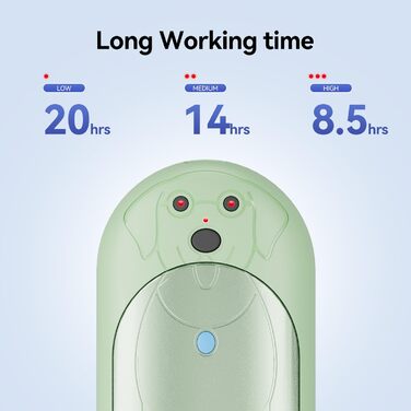 Електричні грілки для рук COTOP 6000mAh, 2 шт. USB-C, 3 режими нагріву, для жінок, чоловіків, дітей, туризму, гірськолижного спорту, зелені