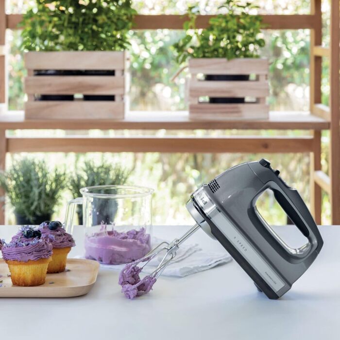 Міксер KitchenAid 5KHM9212ECU срібного кольору, серія Kontur