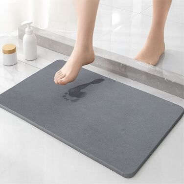 Relaxdays Килимок для ванної кімнати з дрібнозернистого піску