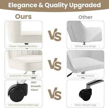 Крісло для офісу Fiximaster Homeoffice, крісло для робочого місця, обертове, регульоване по висоті, з м'якою оббивкою з велюру, золоті ніжки, до 135 кг, зелений колір