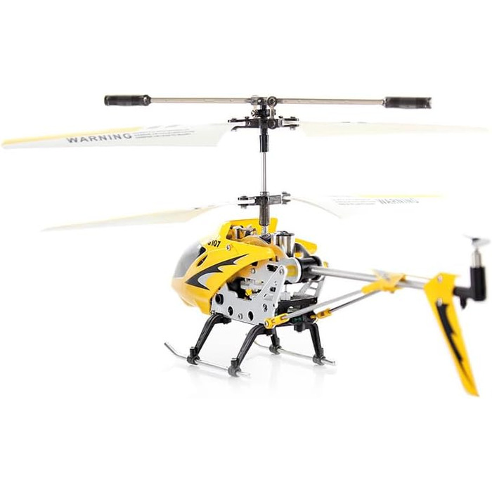 Радіокерований вертоліт SYMA S107G 3-канальний інфрачервоний з гіростабілізатором (Жовтий)