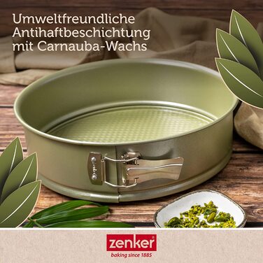 Сковорода Zenker пружинної форми, екологічно чиста, з антипригарним покриттям, 20 см