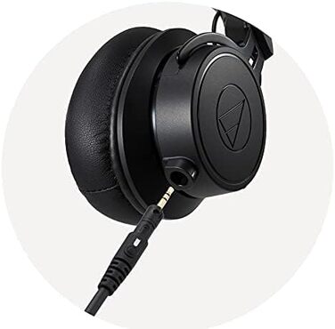 Навушники для накладного монітора Audio-Technica M60 шт. чорний