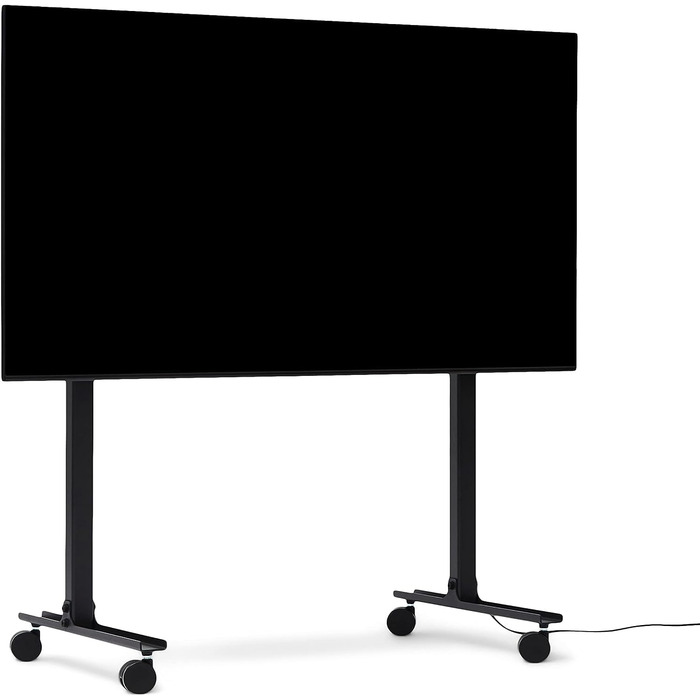 Підставка для телевізора на колесах, 40-70 дюймів, сіра | Мобільна підставка для ТВ | Rollin'