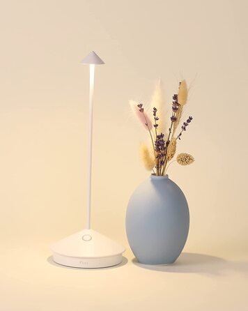 Zafferano Pina Pro - Бездротова LED-лампа для дому та саду з сенсорним керуванням, диммер, 2700K, 29 см