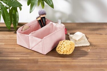 Сумка-органайзер Reisenthel Fold Case Boxy Cosmetic Case - Косметичка для подорожей з великим об'ємом. 2 кишені всередині для організації (Twist Blush)