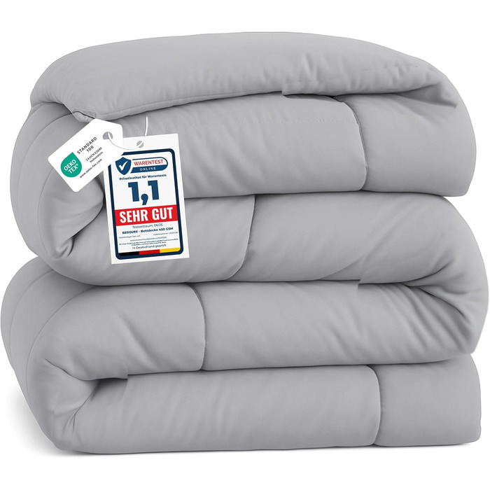 Біла зимова ковдра BEDSURE 220x240 см - тепла, товста, 450gsm, для зими, пральна машина | BEDSURE