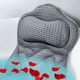 Подушка для ванни з текстилю 3D AirMesh та присосками