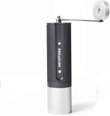 Ручна кавомолка AeroPress - портативна кавомолка з титановим покриттям, 60 ступенів помелу, для AeroPress, еспресо, френч-прес, мока-кава