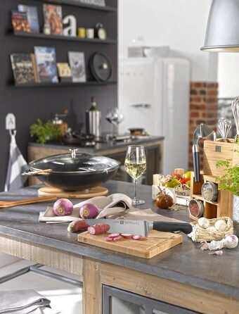 Ніж кухарський ZWILLING, 20 см, нержавіюча сталь, пластикова ручка