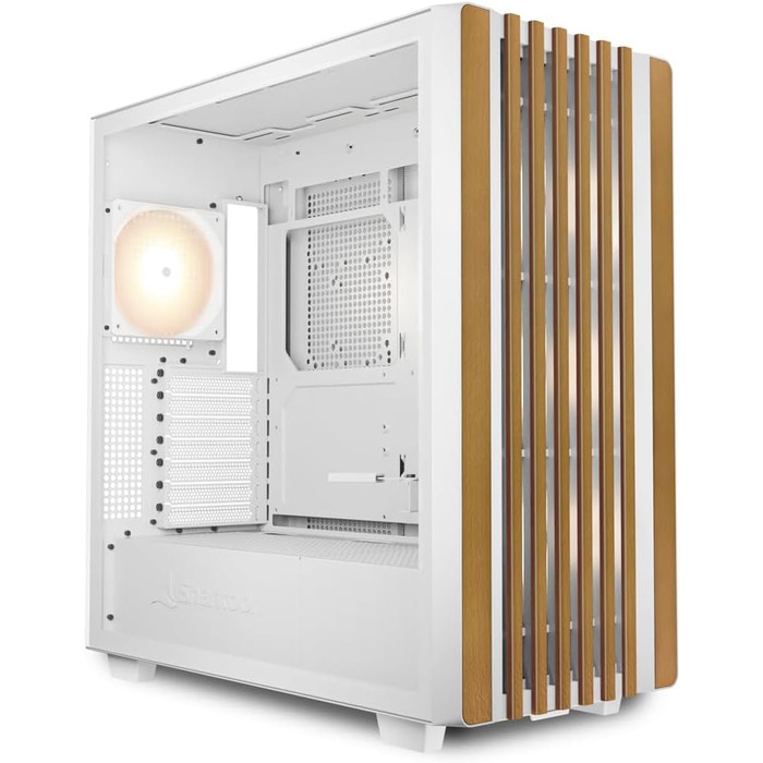 Корпус для ПК Sharkoon Rebel C70G RGB, білий, ATX, зі склом та підсвіткою