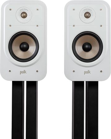 Поличкова акустика Polk Audio Signature Elite ES20, сумісна з Hi-Res, Dolby Atmos і DTSX, біла (пара)