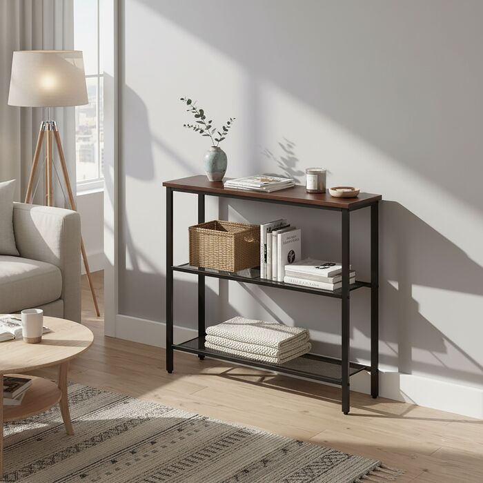 Журнальний столик Relaxdays 80x23x75 см