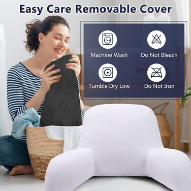 Підлогове крісло-мішок з підлокітниками, для читання та відпочинку, чорне