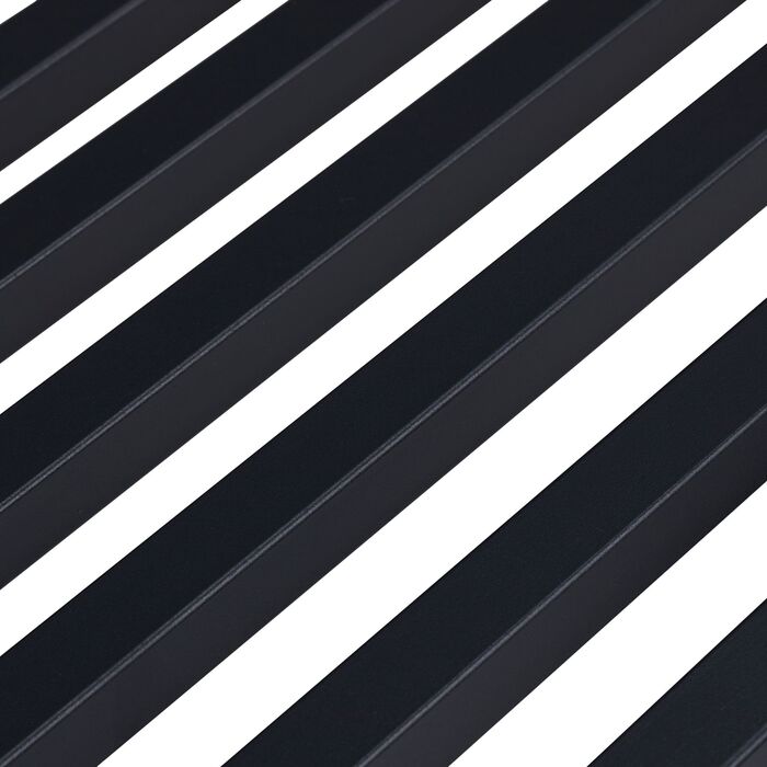 Лавка для саду Relaxdays, сталь, антрацит