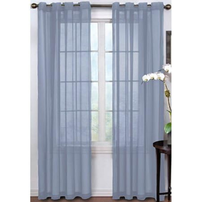 Штора Fresh Voile Curtain, нейтралізація запаху, 1 панель, 150x160 см, слонова кістка