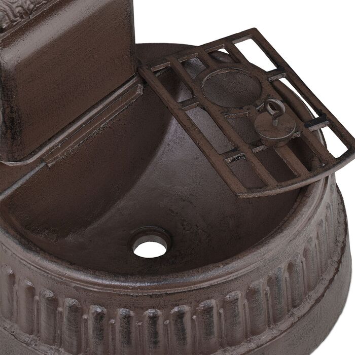 Relaxdays Античний фонтанчик для стояння, 100 см