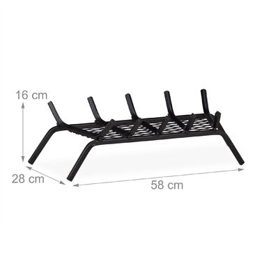 Підставка для каміну Relaxdays