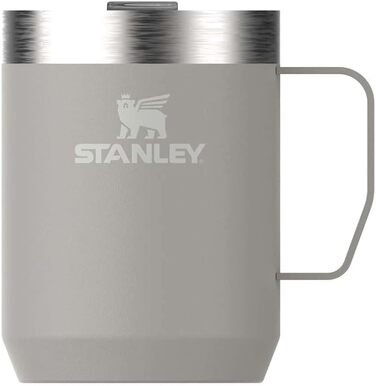 Термокружка Stanley Classic Legendary Camp Mug - 0.23L, сірий - нержавіюча сталь, для кемпінгу