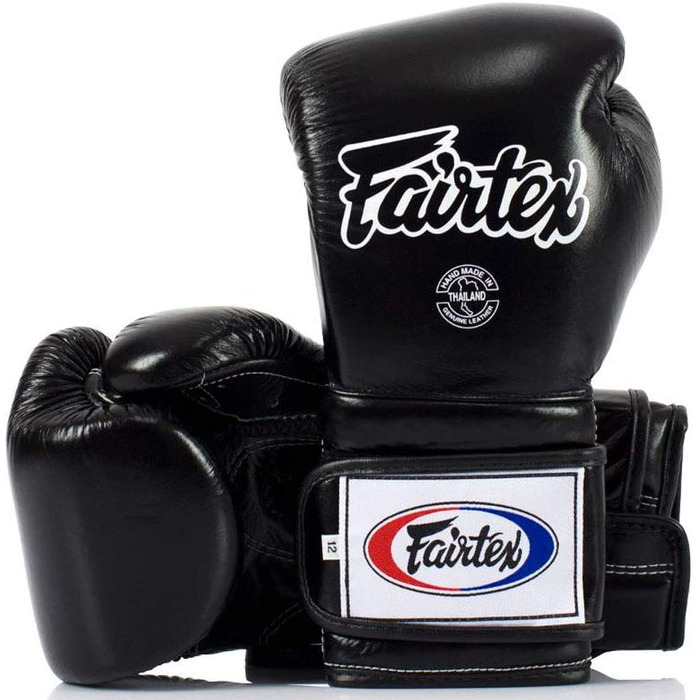 Боксерські рукавички Fairtex BGV9 12 унцій чорні