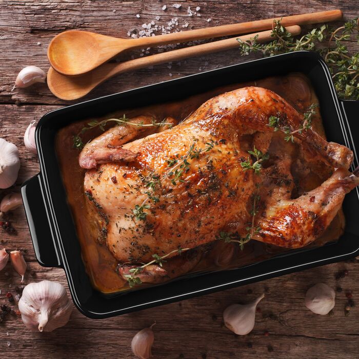 Набір форм для запікання Relaxdays, 3 шт., кераміка, чорний