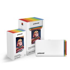 Polaroid Hi-Print+ - Друге покоління: Портативний фотодрук з Bluetooth + Пакет плівки (40 шт.)