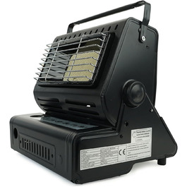 Газовий нагрівач: плита, обігрівач, теплова гармата, нагрівач для тераси та кемпінгу, регульований, портативний, без балону