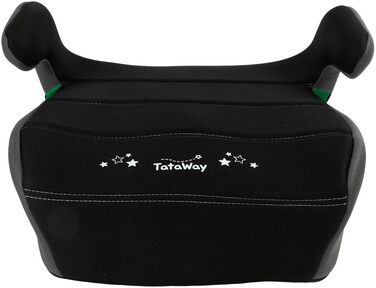 Автокрісло Tataway i-Size ECE R129 для дітей 126-150 см (22-36 кг), 6-12 років, чорне, знімний чохол