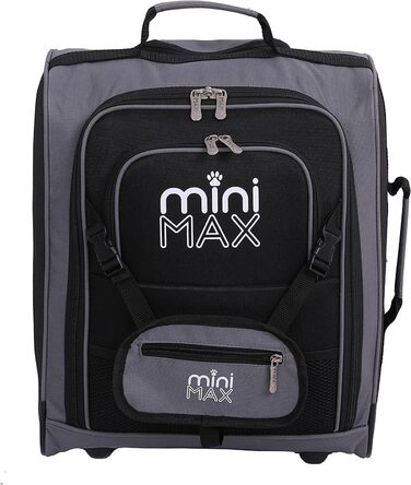 Дорожня сумка MiniMax з передньою кишенею (чорна)