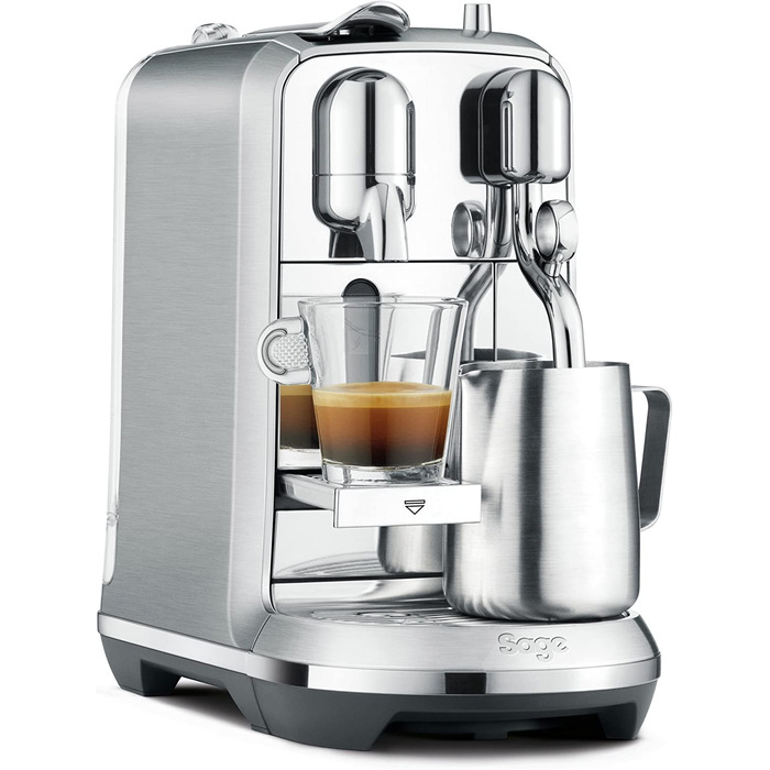 Кавова машина Sage Nespresso Creatista Plus SNE800BSS, капсульна, нержавіюча сталь