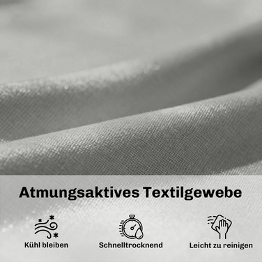 Шезлонг з ротангу Polyrattan S-подібної форми з 5-рівневим регулюванням спинки, підголівником, дихаючою тканиною та захистом від ультрафіолету.