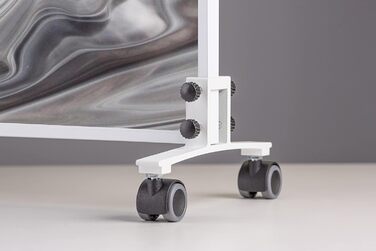 Інфрачервовий обігрівач Könighaus Standgerät 600 Вт - Економний, з термостатом та підставкою - мобільний, з акриловим малюнком